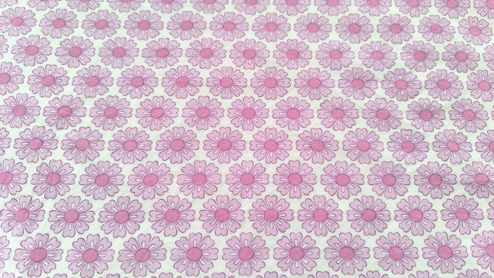 画像4: 70's★ピンクのお花で埋め尽くす！（はぎれ）