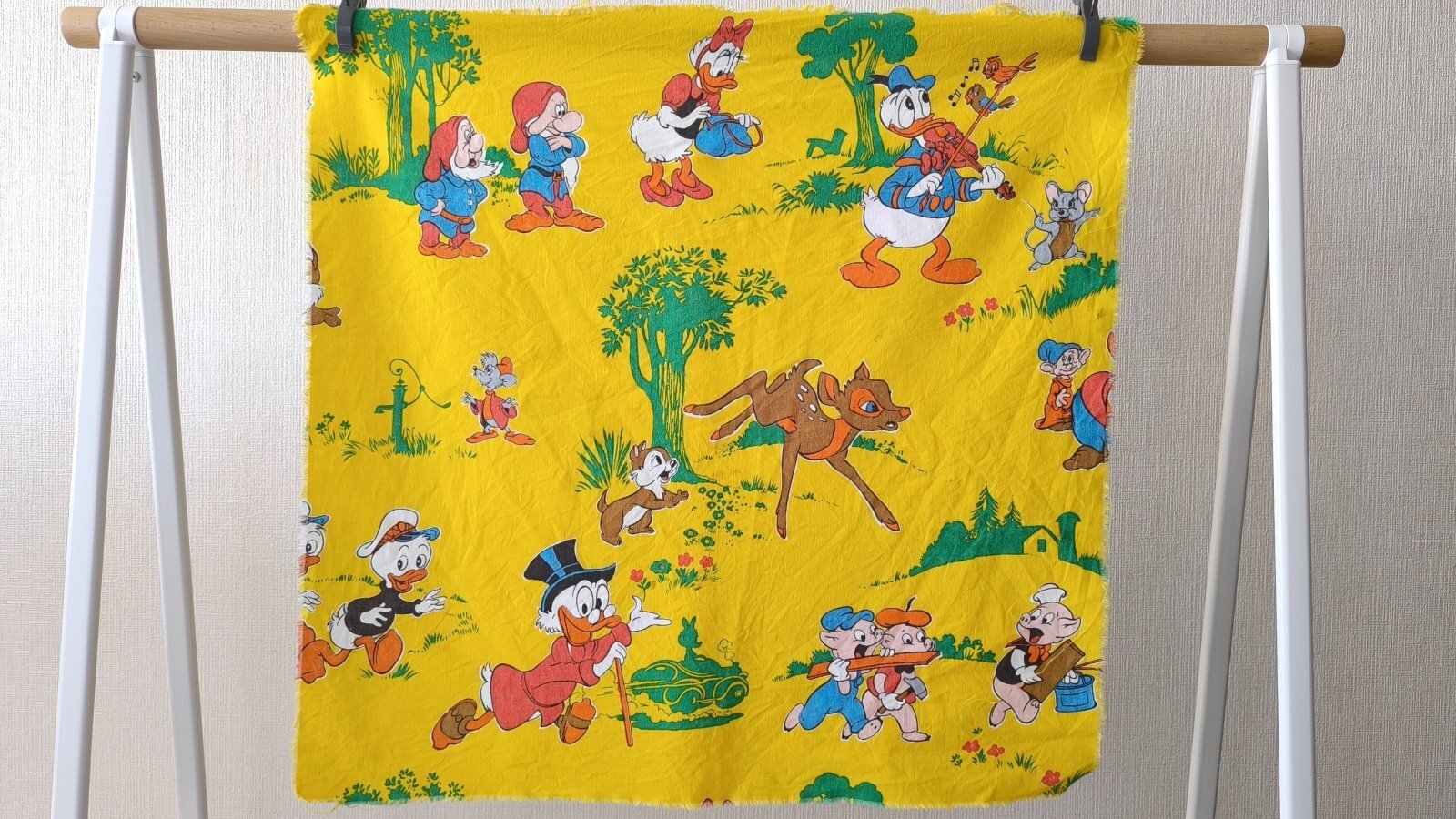 画像5: ドイツビンテージ◆ディズニーはぎれ