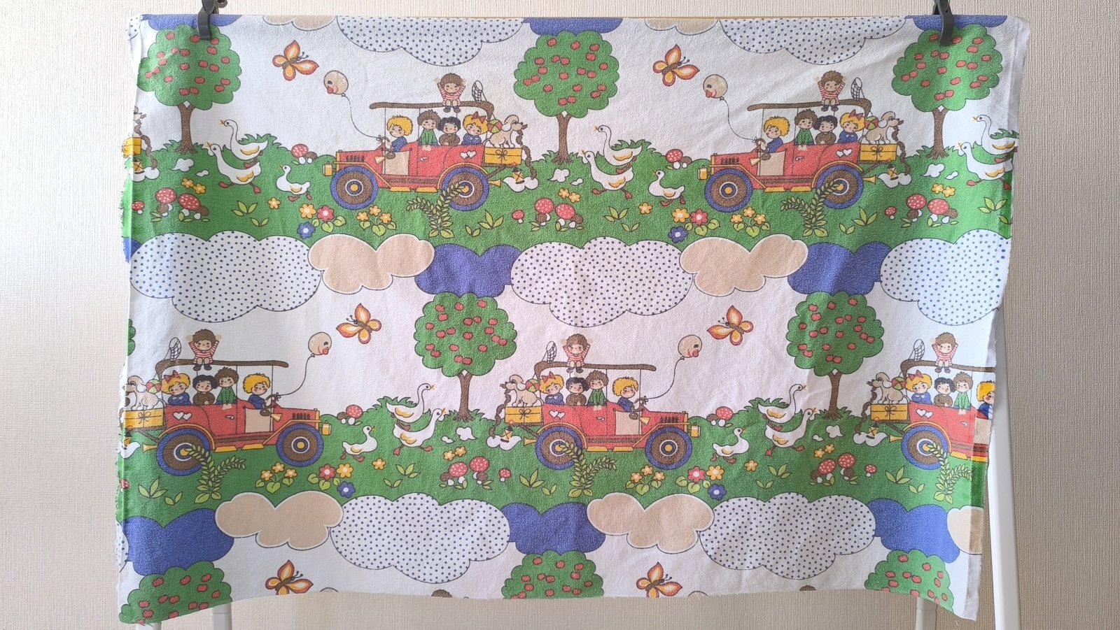 画像4: ドイツ70's★GoGoドライブ・キッズ（はぎれ）