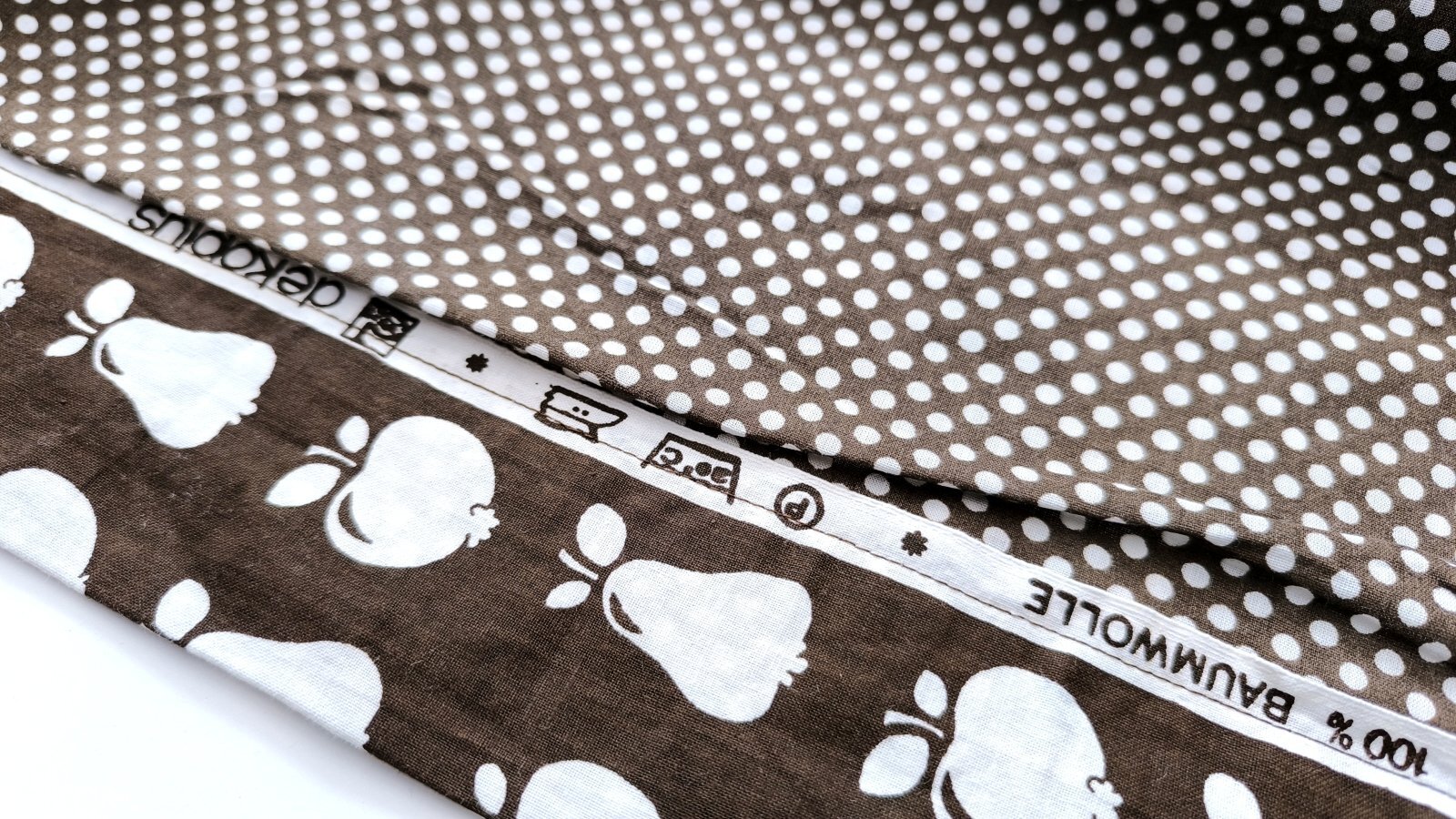 画像4: ドイツビンテージ★リンゴと洋梨のカフェマット