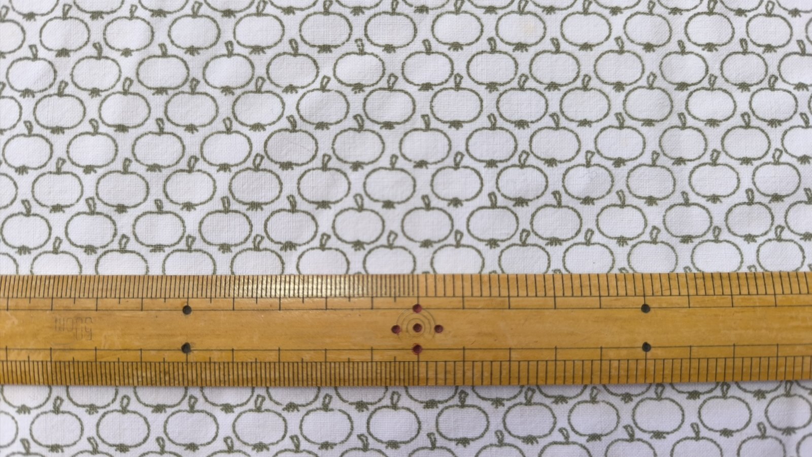 画像2: ドイツ70's【小さなリンゴ】はぎれ