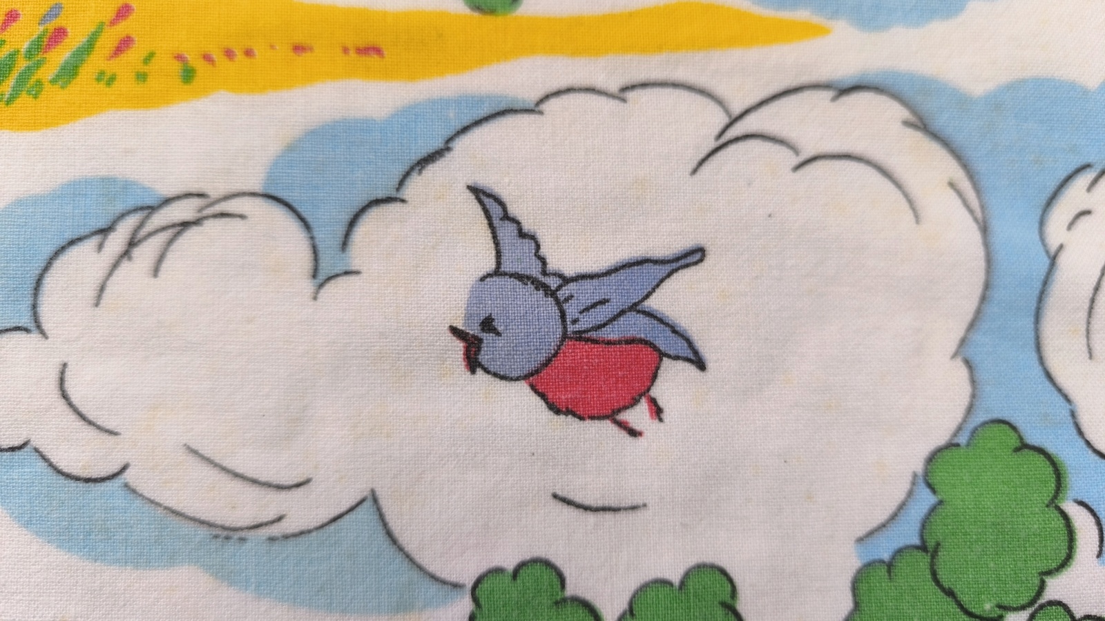 画像3: ネコの家＋鳥の追いかけっこ（ピローケース）