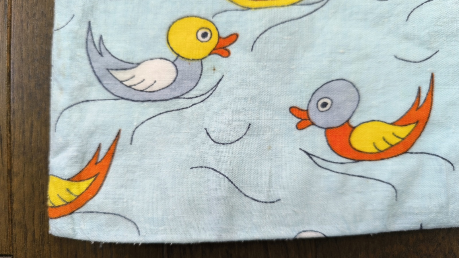 画像4: 70's とぼけた表情の鳥たち（ピローケース）