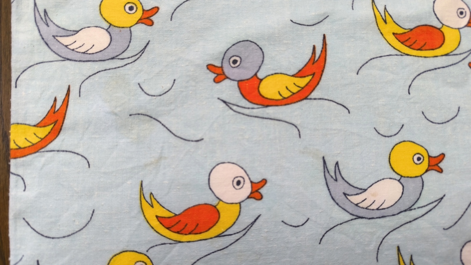 画像3: 70's とぼけた表情の鳥たち（ピローケース）