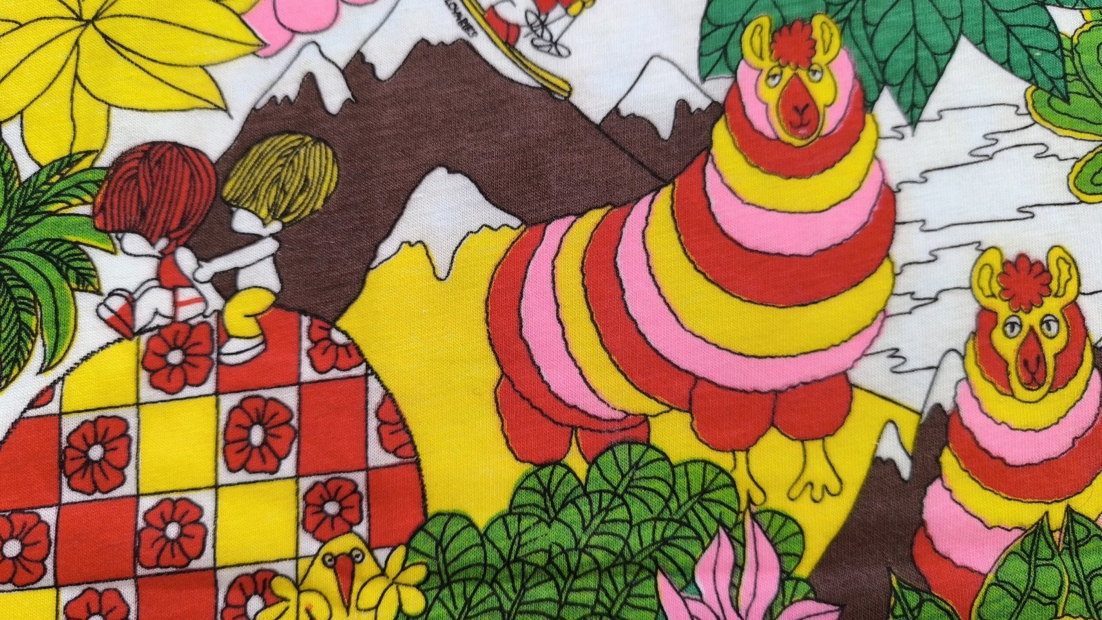 画像3: 激レア★LITTLE LOVABLES【未使用生地】大きめハギレ